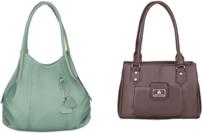 High Gravity Women Multicolor Shoulder Bag(Pack of: 2)