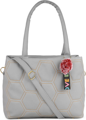 Plama Women Grey Hand-held Bag