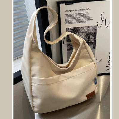 LIZIQI Tan Sling Bag Trendy Canvas Sling Handbag for women