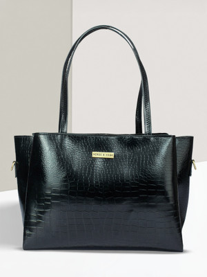 HorseandHash Women Black Handbag