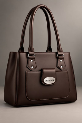 cretour Women Brown Shoulder Bag