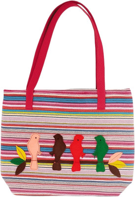 Holdme Women Multicolor, Pink Tote