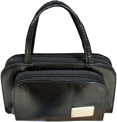 HD Women Black Hand-held Bag