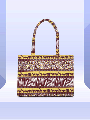 PEARLUXIS Women Yellow Shoulder Bag