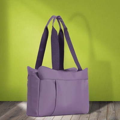 Plush It Women Purple Satchel