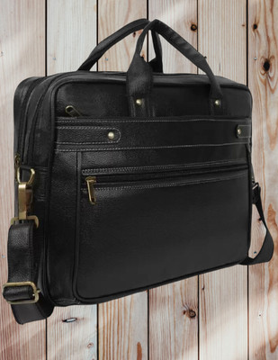 house of common Men & Women Black Messenger Bag