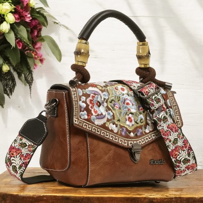 Exotic Premium Women Brown Sling Bag