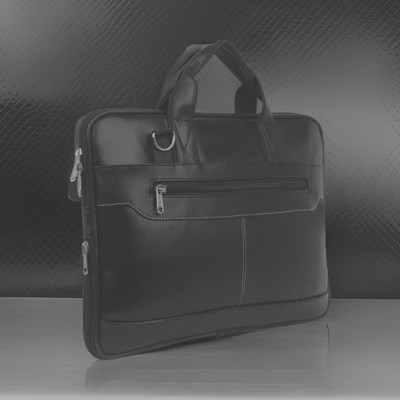 house of common Men & Women Black Messenger Bag