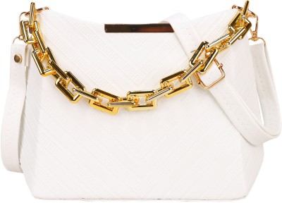 ALIZA Women White Sling Bag