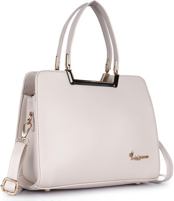 Lady Quinton Women Beige Handbag