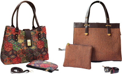 CRAFTWELL Women Multicolor Tote