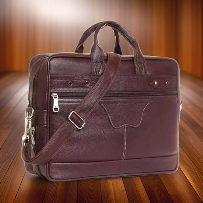 house of common Men & Women Brown Messenger Bag