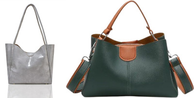 Trendycraft Women Green, Black Sling Bag(Pack of: 2)