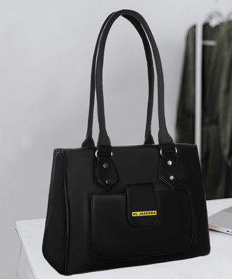 AL JAZEERA Women Black Shoulder Bag