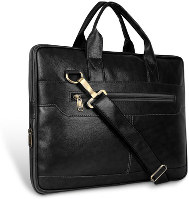DEOXO Men & Women Black Messenger Bag
