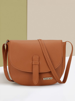 Fastrack Women Tan Sling Bag