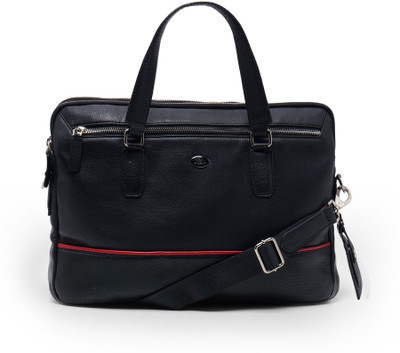 Perf Men & Women Black Messenger Bag