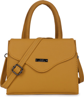 Lady Quinton Women Yellow Handbag