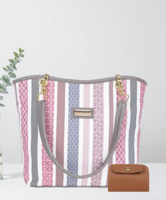 ARNLC Women Grey Hand-held Bag