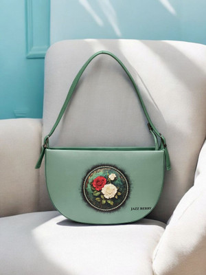 Jazzberry Women Green Hand-held Bag