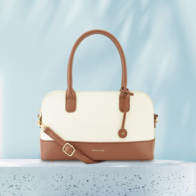 Fastrack Women White Satchel