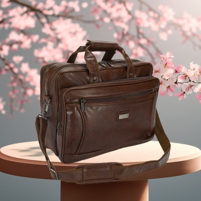 Hard Craft Men Brown Messenger Bag