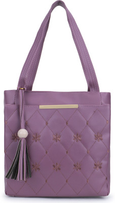 claspNclutch Women Purple Shoulder Bag