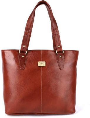 mrigdip Women Tan Tote