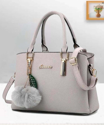 Reprox Women Grey Hand-held Bag