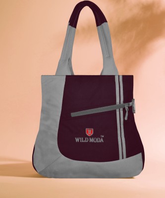 Wildmoda Women Brown, Grey Shoulder Bag