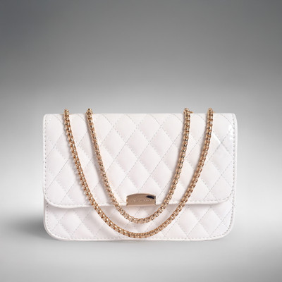 LINO PERROS Women White Satchel