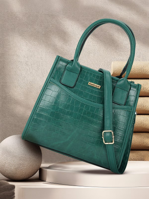 Fastrack Women Green Hand-held Bag