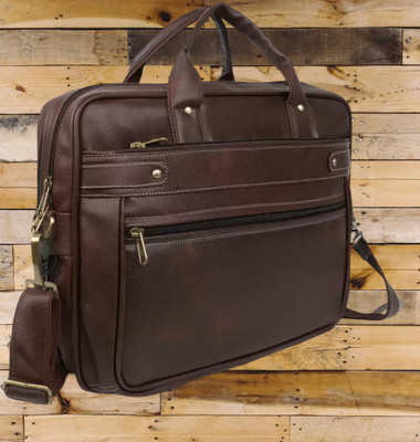 house of common Men & Women Brown Messenger Bag
