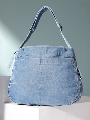 French Connection Women Blue Shoulder Bag