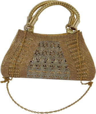 SMWIG Women Gold Handbag