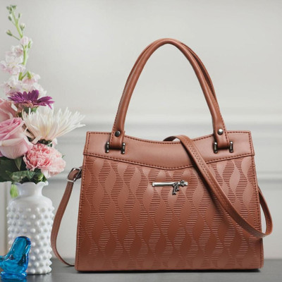 Nariox Women Tan Messenger Bag