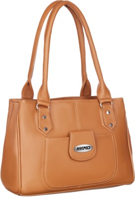 HHMD Women Tan Shoulder Bag