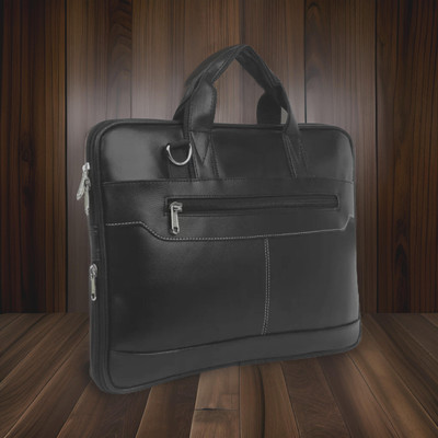 house of common Men & Women Black Messenger Bag