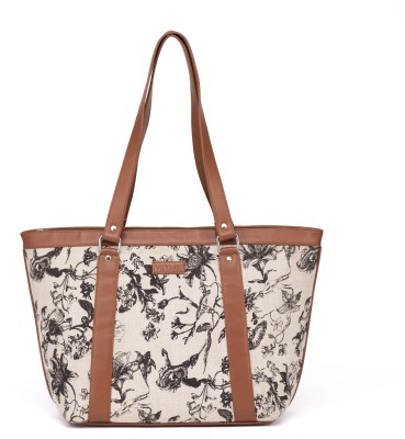 VEYMIS Women Beige Tote