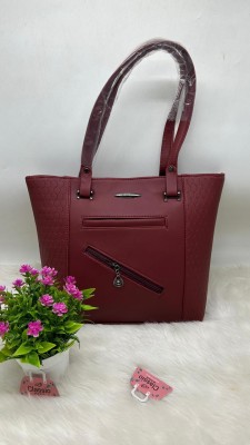 NAVRANGI Women Maroon Shoulder Bag