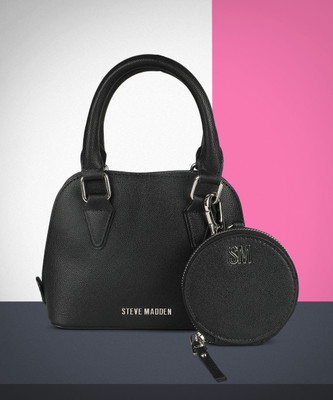 STEVE MADDEN Women Black Hand-held Bag(Pack of: 2)