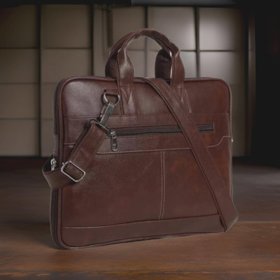 house of common Men & Women Brown Messenger Bag