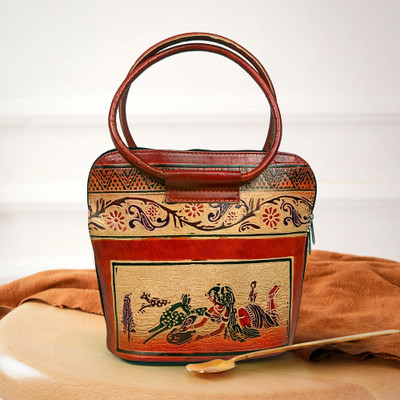 Crazy Flame Women Brown Shoulder Bag