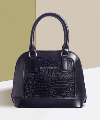 LINO PERROS Women Black Satchel