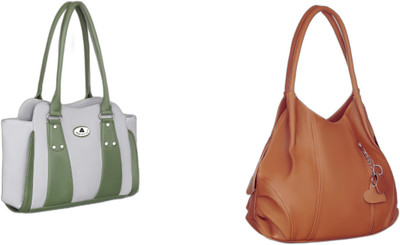 High Gravity Women Multicolor Shoulder Bag(Pack of: 2)