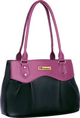 FD FASHION Women Black, Maroon Handbag
