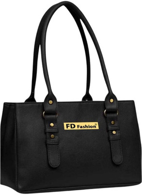 FD FASHION Women Black Handbag