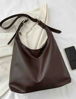 lufnabysv Women Brown Sling Bag