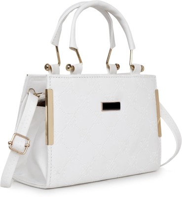 Lady Quinton Women White Hand-held Bag