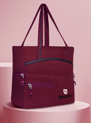 Emparky Women Maroon, Black Shoulder Bag